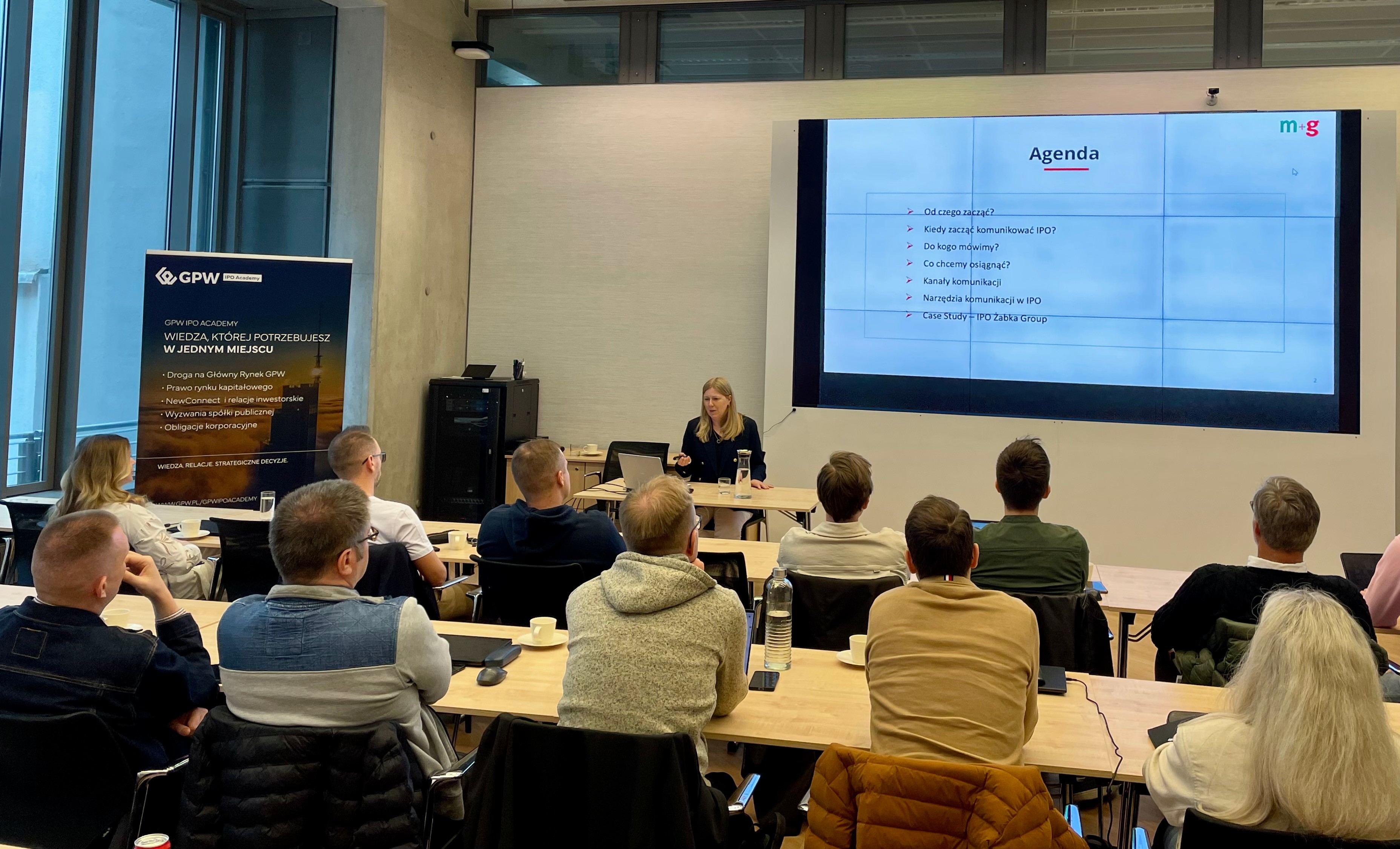 M+G wśród ekspertów GPW IPO Academy